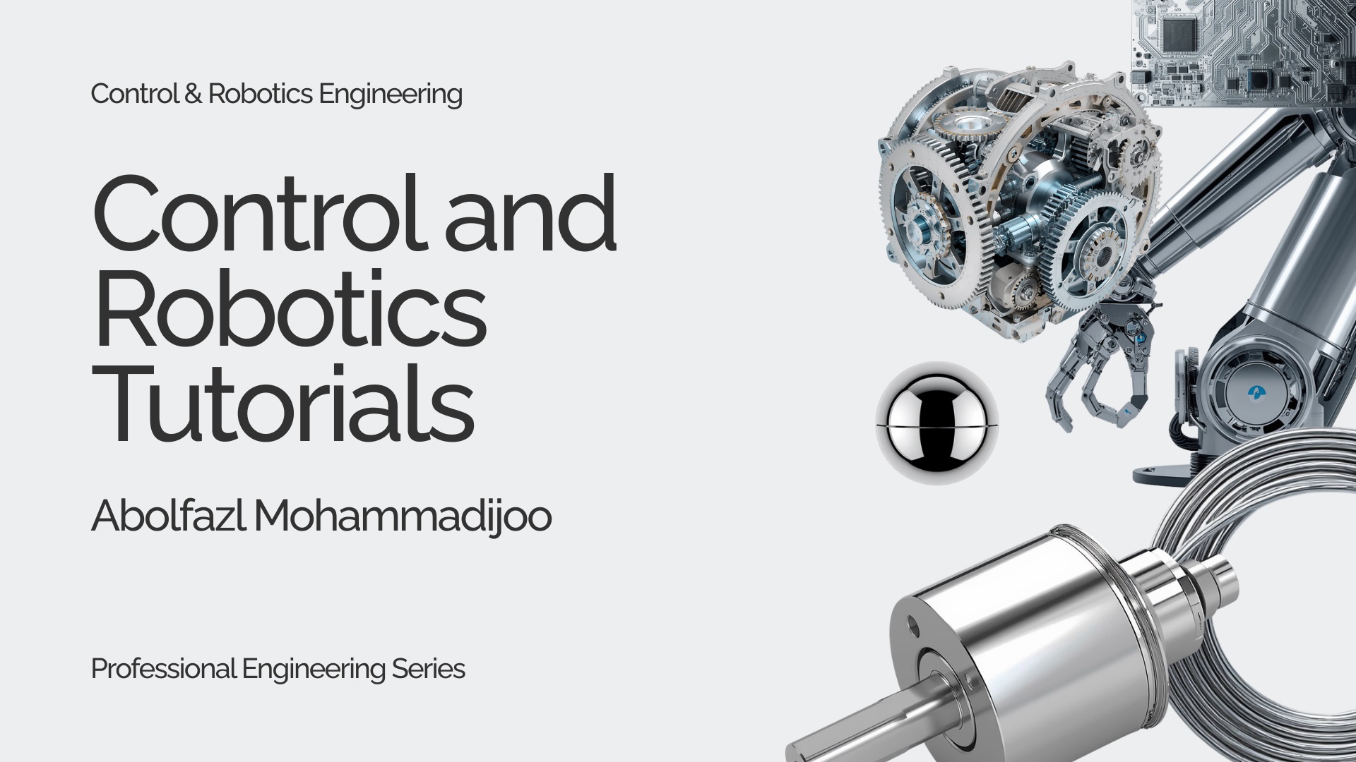 Control and Robotics Tutorials